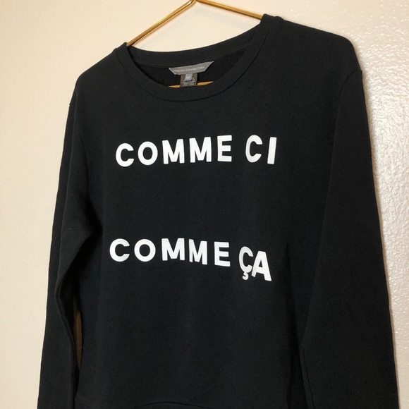 French Connection Comme Ci Comme Ça Sweatshirt - Picture 5 of 6